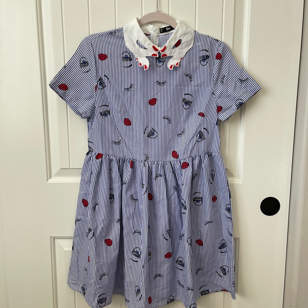 Shein collard dress